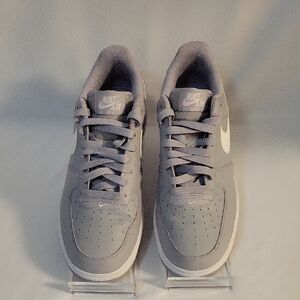 Nike Air Force 1 Low  Athletic Shoes - Light Gray